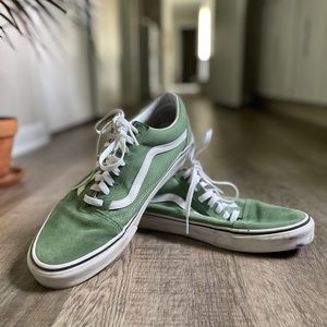 Vans Suede Old Skool Sage Green Size 11